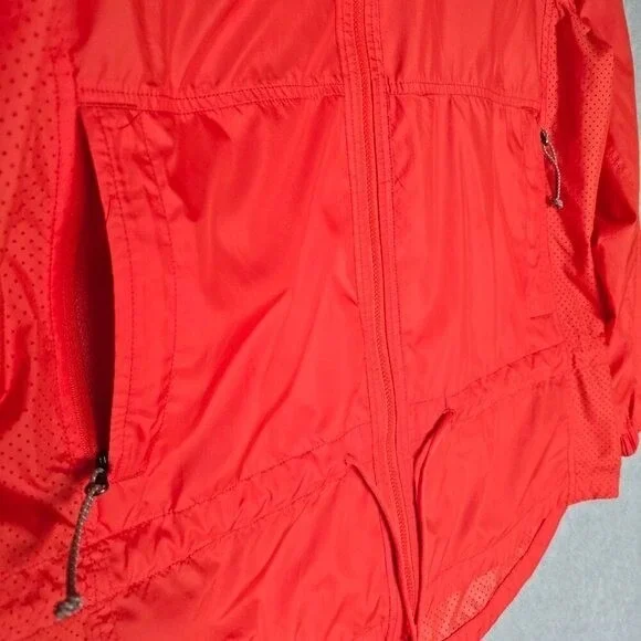 Eddie Bauer Women Size M Lightweight Active Nylon Full Zip Hooded Rain Jacket - Picture 4 of 10